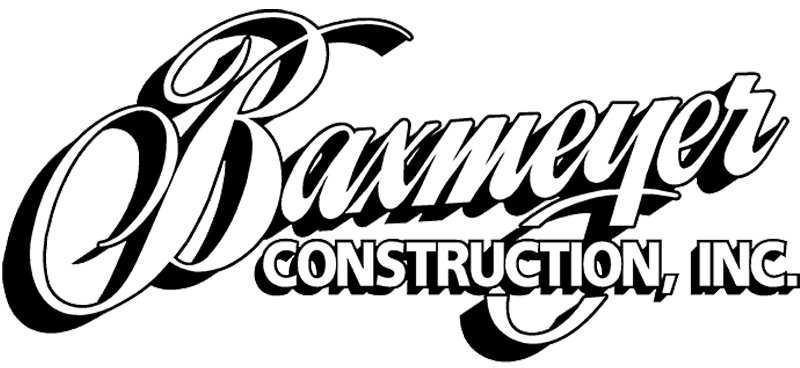 Baxmeyer Construction Logo White